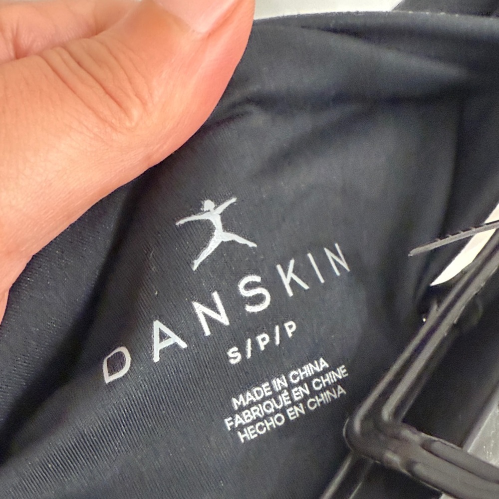 Danskin 2-Pack Motivate Bike Shorts (Black Salt & Army Green) - Size Small / P/P - Picture 10 of 11